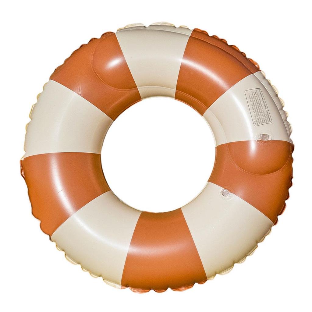Children's Inflatable Swimming Ring with Double Airbags - Thickened Life Buoy Underarm Design for Adults
