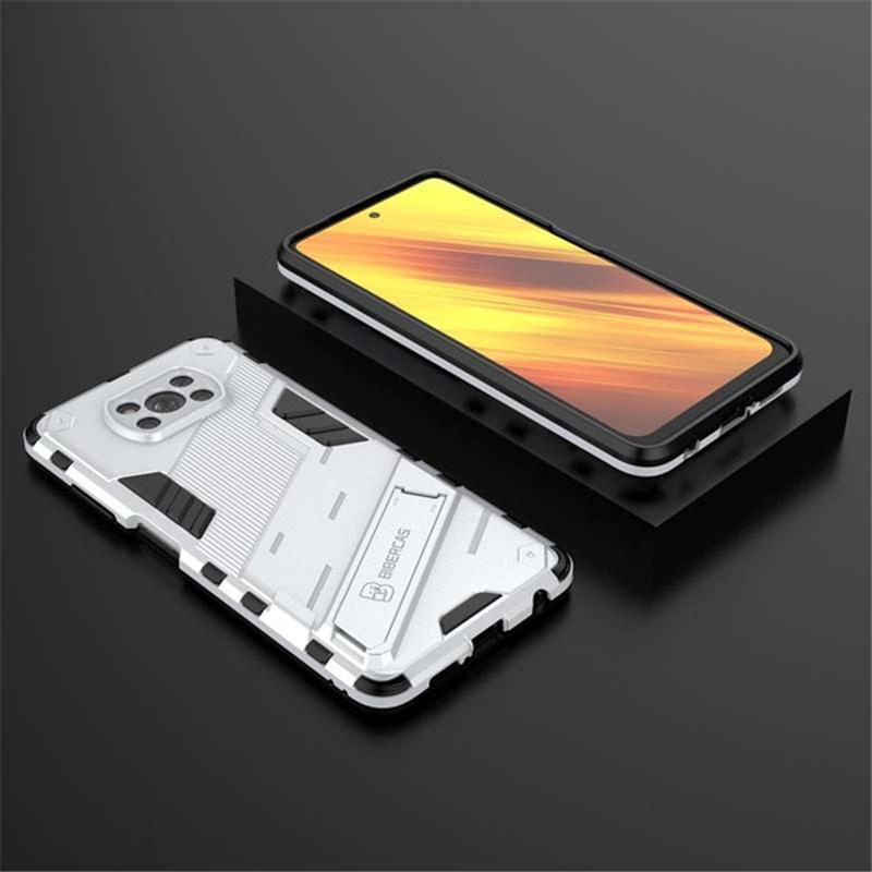 Бронированный противоударный чехол для телефона Xiaomi Mi Pocophone Poco X3 Pro Магнитный автомобильный держатель-подставка Чехол для Poco X3 NFC Жесткий прочный чехол