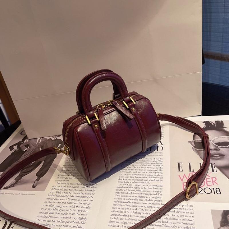 Ручная сумка-бостонка, Маленькая квадратная сумка, Ретро и модная сумка через плечо