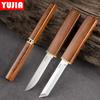 2 Pcs./Complex, Plastic Handle, Fruit Knife, Collapse Knife, Meat Knife, Butcher, Chopper