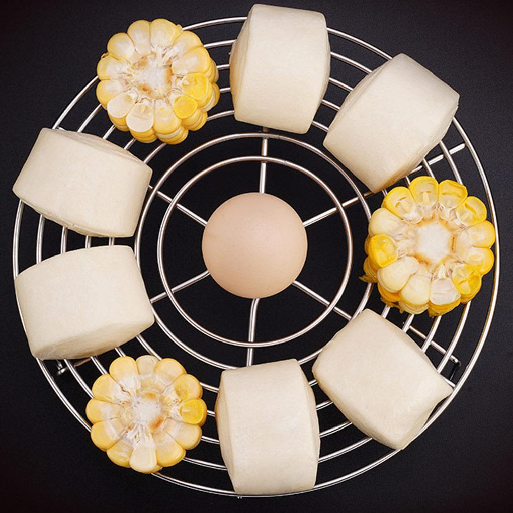 Паровая решетка из нержавеющей стали, нержавеющая сталь, решетка для пароварки для яиц, аксессуары для посуды, кухонная утварь, держатель для фритюрницы для жарки