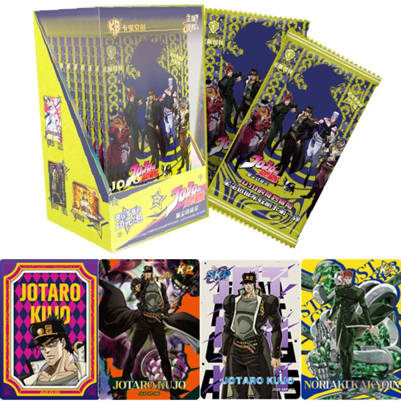 Genuine JOJO's Bizarre Adventure Golden Wind Collection cards Volume 2 Anime Characters Collection Cards Children's Toys Gifts