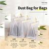 1PC bag dust bag, wardrobe hanging luxury storage bag, PVC transparent waterproof hanging bag, beige