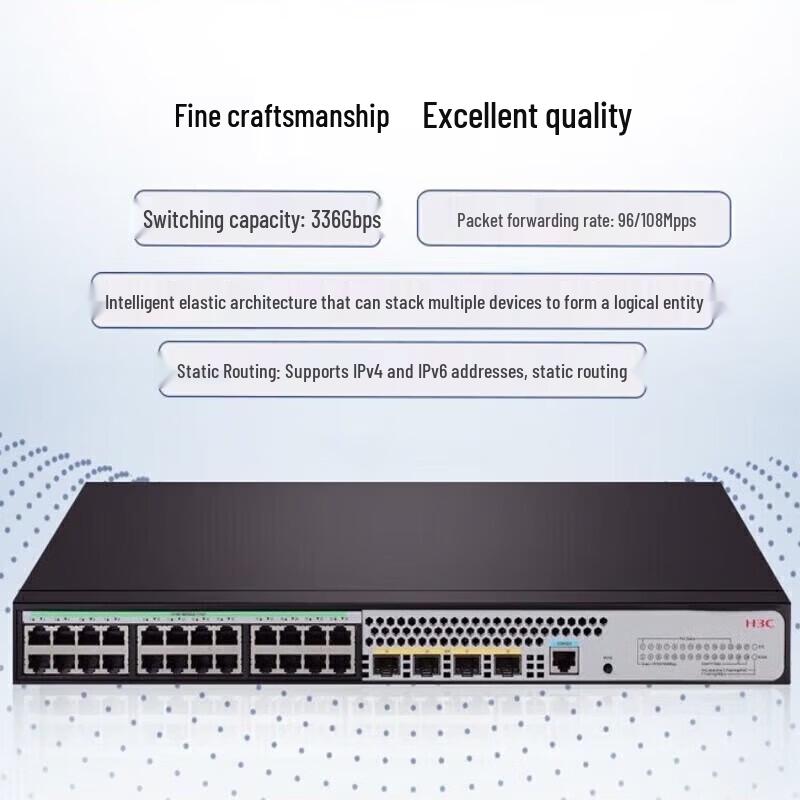 H3C S5120V3-28S-SI Managed Gigabit Switch