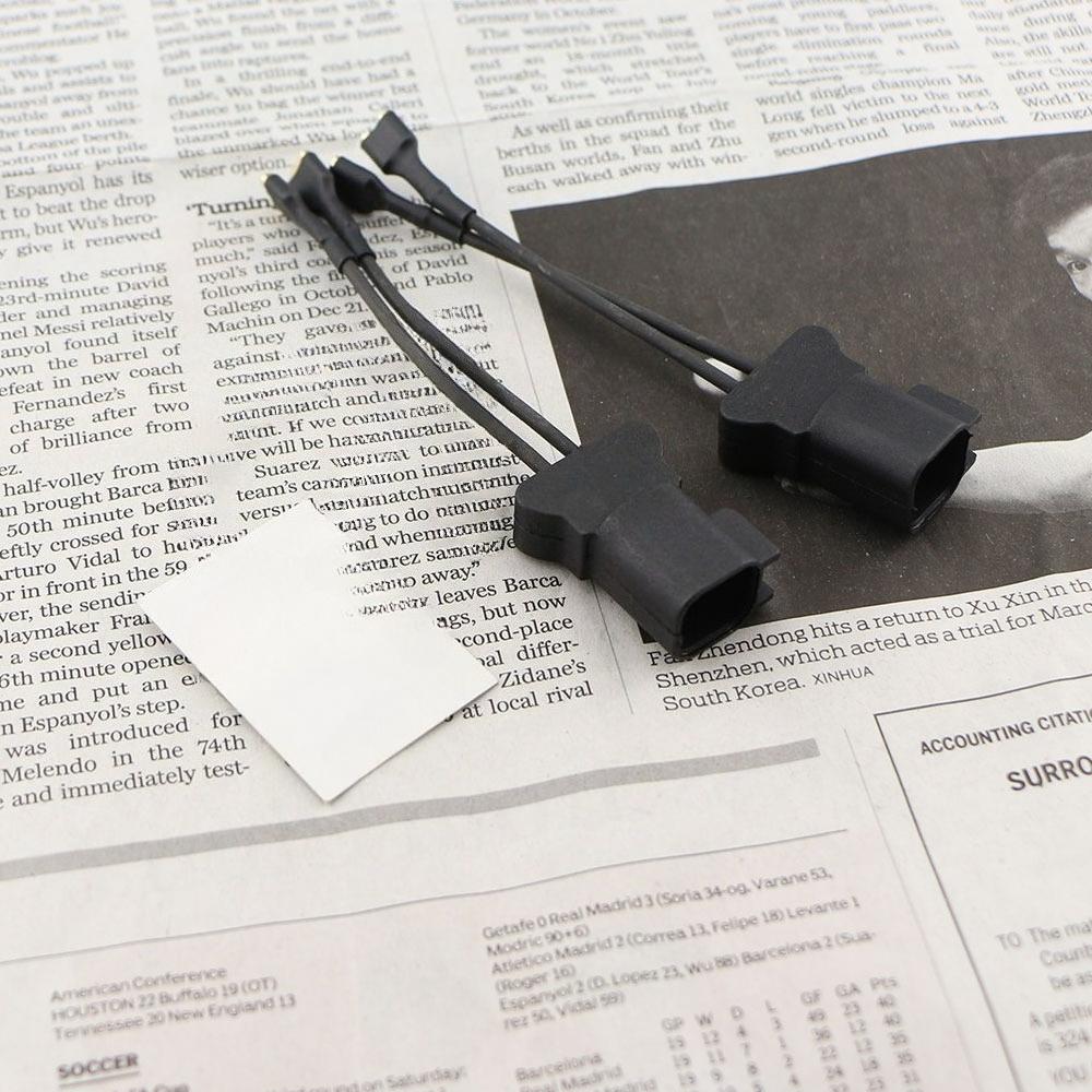 2 шт. Автомобильный динамик, рожок, провод, гнездо, штекер, разъем для Ford Focus Fiesta Ecosport, для Chevrolet Cruze Aveo, для Buick, автозапчасти