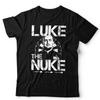 Футболка Luke The Nuke Унисекс Чемпион по дартсу Яблочко 180 Паб Спорт Винтаж Ретро