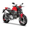 1:Масштаб 18 Ducati Monster 2021 Статическая литая модель мотоцикла Транспортное средство Коллекционное Хобби Игрушка