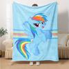 1pc My Little Pony1 Blanket, Gift, for Men and Women, Soft Blanket, Good for Sofa Bed Couch Travel, Lightweight Flannel Blanket