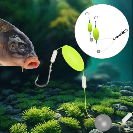 5 шт. двойные обратные крючки рыболовная оснастка плавный литье анти-запутывание устойчивый к зацепам раздельный крючок оснастка пресноводная соленая вода джиггинг рыболовные принадлежности