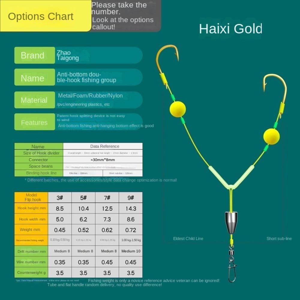 3pcs Suspension Fishing Hair Rigs Hook Anti Bottom Carp Rigs Fishing Lure Fishing Tackle