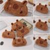 Большая вместимость плюшевая сумка для ручек Capybara, плюшевая кукла, морская свинка, сумка для ручек Student