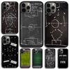Чехол для телефона Футбольные футбольные тактики Время Для iPhone 17 Air 15 16e 14 13 Pro Max Coque 12 11 Pro Max PLUS чехол