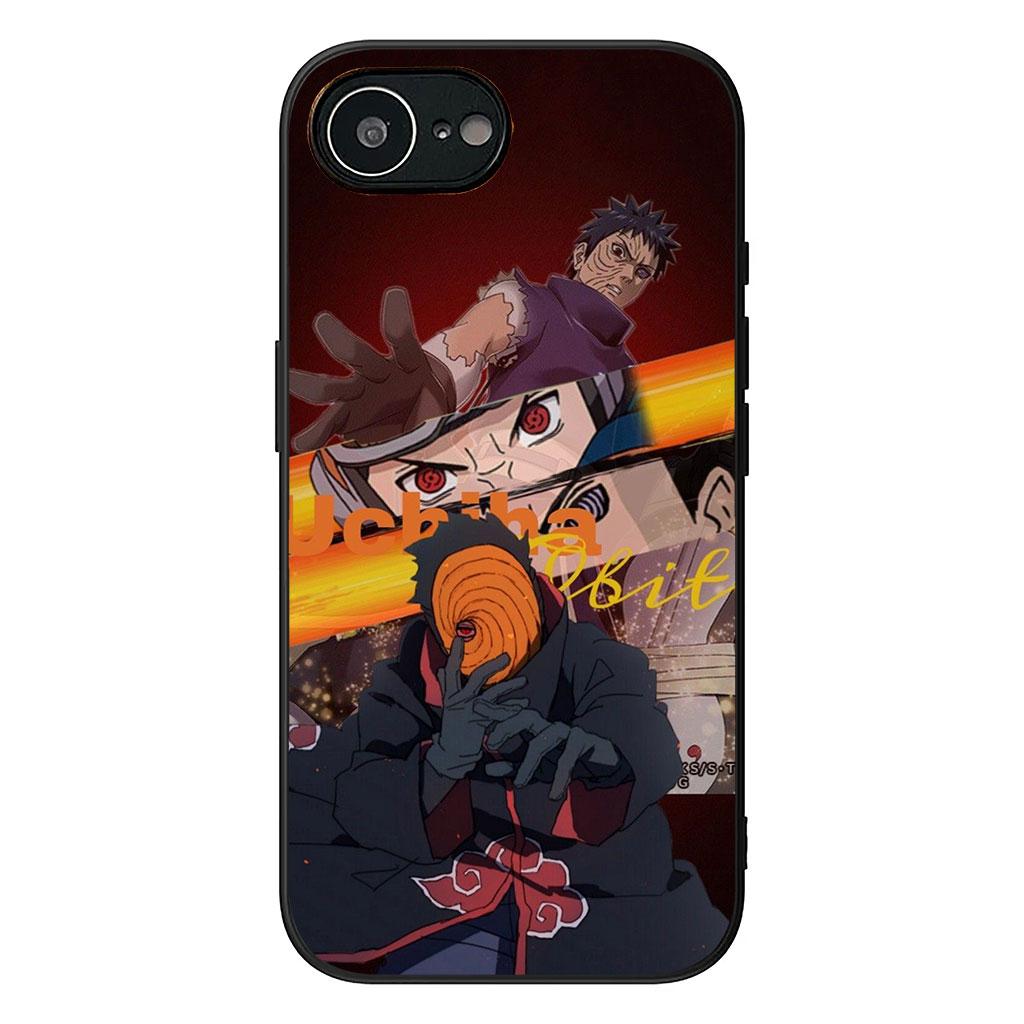 Anime Tobi Uchiha Obito Narutos Phone Cover Case for Apple iPhone 16 15 14 Plus 13 12 Mini 17 Pro Max + ProMax 16E Air 16+