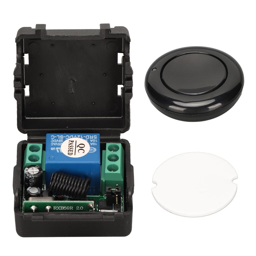 Remote Control Relay Switch 12V Single Way Wireless Remote Control Switch for Access Control