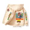 Zip Up Hoodie Kids Streetwear Mario Children's Hoodie Mario Luis Zipper Children Sweatshirt Kid Girl Boy Top Hoody
