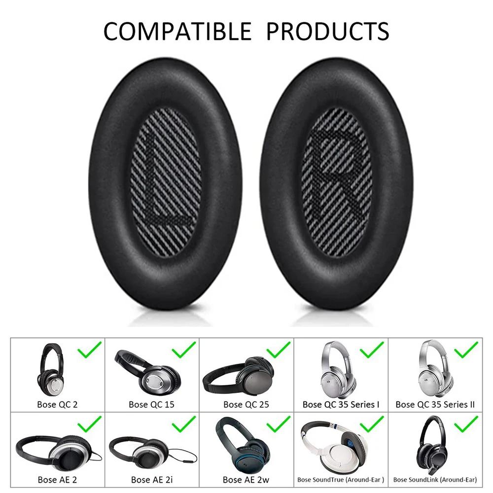Новые сменные амбушюры и оголовье для Bose QuietComfort QC 2 15 25 35, амбушюры для наушников QC2 QC15 QC25 QC35 SoundTrue