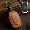 Для TOYOTA Sienna RAV4 VENZA Mirai Гибридные Автомобили Alphard PREVIA Voxy Keyless Go Брелок Кожаный Чехол для Автомобильного Ключа Набор Брелков
