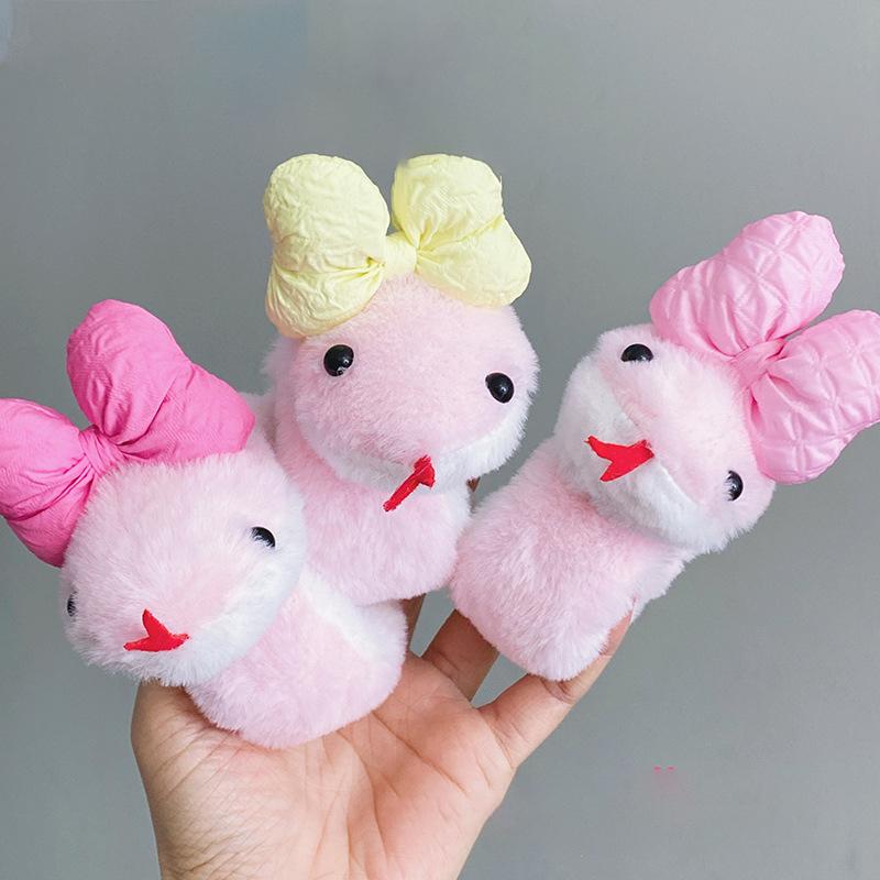 Мультяшная маленькая змея, плюшевая, хлопающая, круглая, аниме-игрушки, кавайные, мягкие куклы, забавная, креативная, змея, кукла, подарок на день рождения для детей