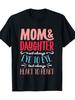 Mom Daughter Matching Heart to Heart T-shirt