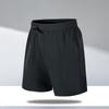 Men's Quick-Dry Loose Fit Sports Beach Shorts, Ice Silk, Five-Point Length.