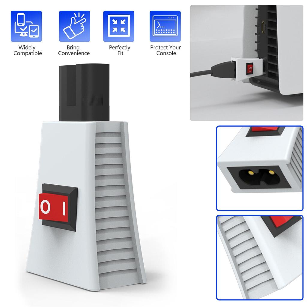 Кнопка переключения адаптера Отключение питания ВКЛ Выкл для консоли PS5/4/3/Xbox Series X