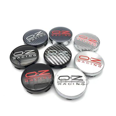 4 шт. 60 мм Колпачки ступицы колеса OZ Racing для автомобиля Значок эмблемы автомобиля Логотип Наклейка на колпачок ступицы автомобиля Аксессуары для стайлинга автомобиля