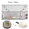 Автомобильный CD-переходник для MP3 AUX USB-адаптер USB AUX-адаптер для Toyota Avensis RAV4 Auris Corolla Camry Tacoma Lexus (6+6-контактный)