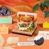 Stylish 2027 Desk Calendar With LED Lights 3D Pages For Home Decoration