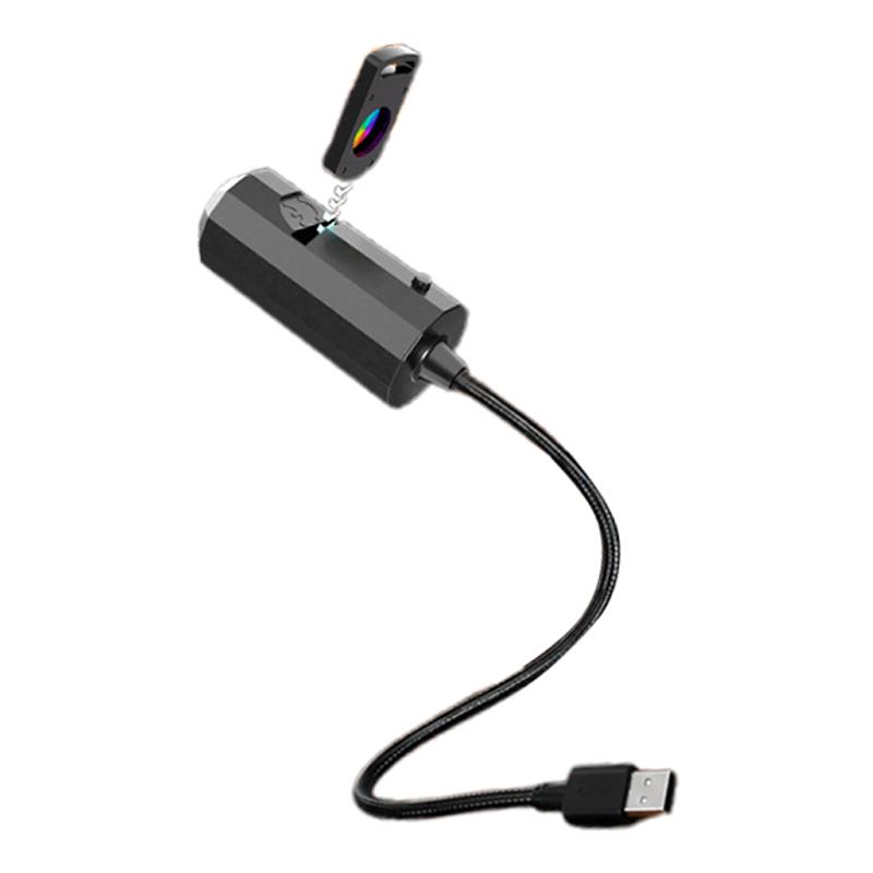 Светодиодный USB-проектор 12 шт. с узорами-проекциями - Регулируемый Санта-Клаус, Снеговик, Елка, Ночник для Рождественских украшений