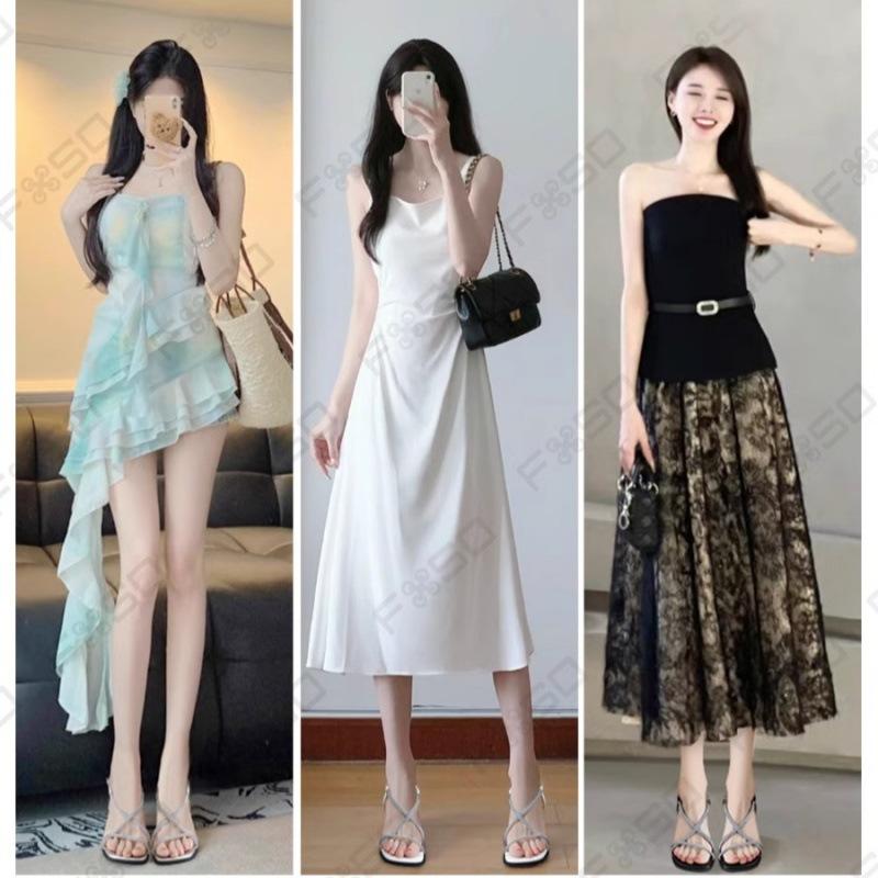 Версия из мягкой кожи~ Сандалии женские летние 2025 новые французские высококачественные женские сказочный стиль красивые туфли на высоком каблуке