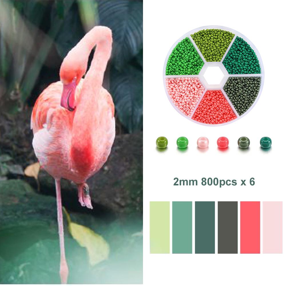 1Set with Box Glass Seed Beads Czech Charm Crystal Spacer Glass Bead For Jewelry Making Kits DIY Handmade Supplies Accessories Set