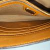 [Pre-Owned] Millie Visetos Classic Monogram Print Light Trendy Cool Girl Flap Chain Crossbody Bag Medium - Very Good #1K142QE