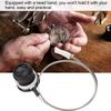Foldable Design Magnifying Glass Loupe 5X Magnification Head Band Magnifier  Electronic Repair