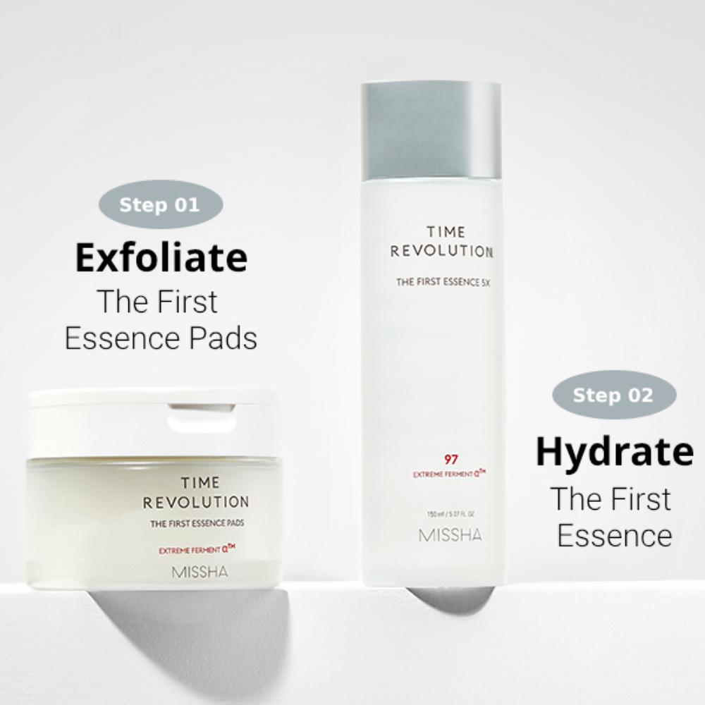 MISSHA Time Revolution The First Essence Pad 75pads AUTHENTIC STORE