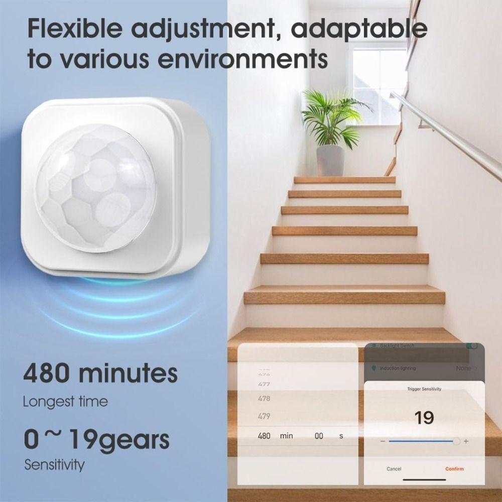 Remote Conrtol PIR Motion Sensor Advanced Smart Presence Sensor Security Alarm