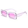 Box sunglasses, European and American personalized multi-color colorful candy-colored glasses, square international station hot products