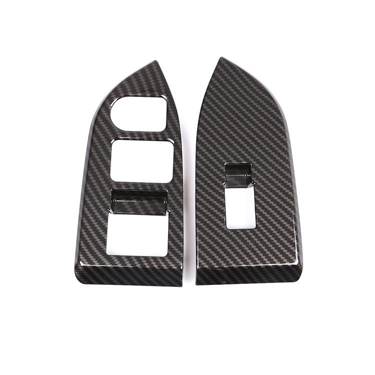 2 шт./компл. ABS автомобильная дверь, стекло подъемного переключателя, рамка, декоративная наклейка для Subaru BRZ/Toyota 86 2012-Авто интерьер