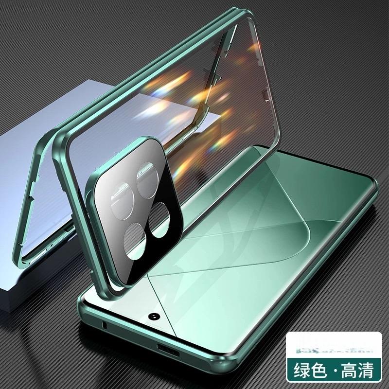 Полный Чехол 360 Для Honor 400 Умный Чехол Для Honor X7D Двустороннее Магнитное Притяжение Металлическая Крышка Закаленное Стекло Защитная Крышка