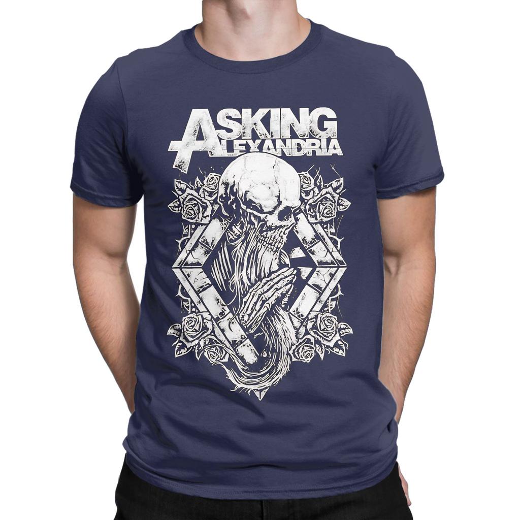 asking alexandria Flower Funny Graphic 100 Cotton TShirt Asking Alexandria Tees Tops For Unisex