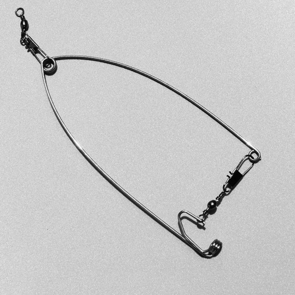 1 шт., автоматическое рыболовное устройство, умный стальной спусковой крючок, пружинный рыболовный крючок, автоматический захват H R6S9