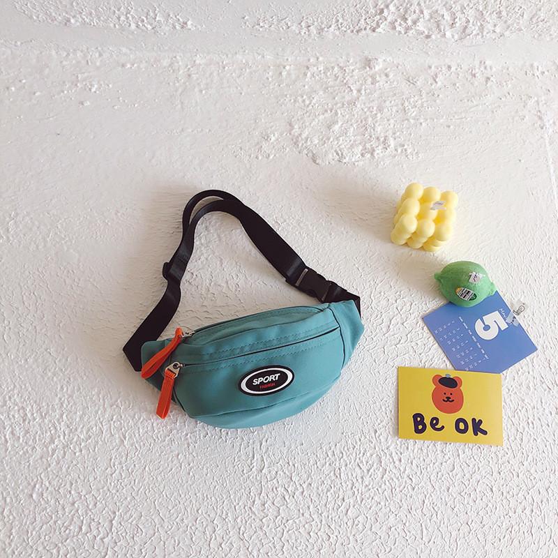 Stylish Kids Crossbody Bag With Breathable Canvas Material In Multiple Colors For 2024