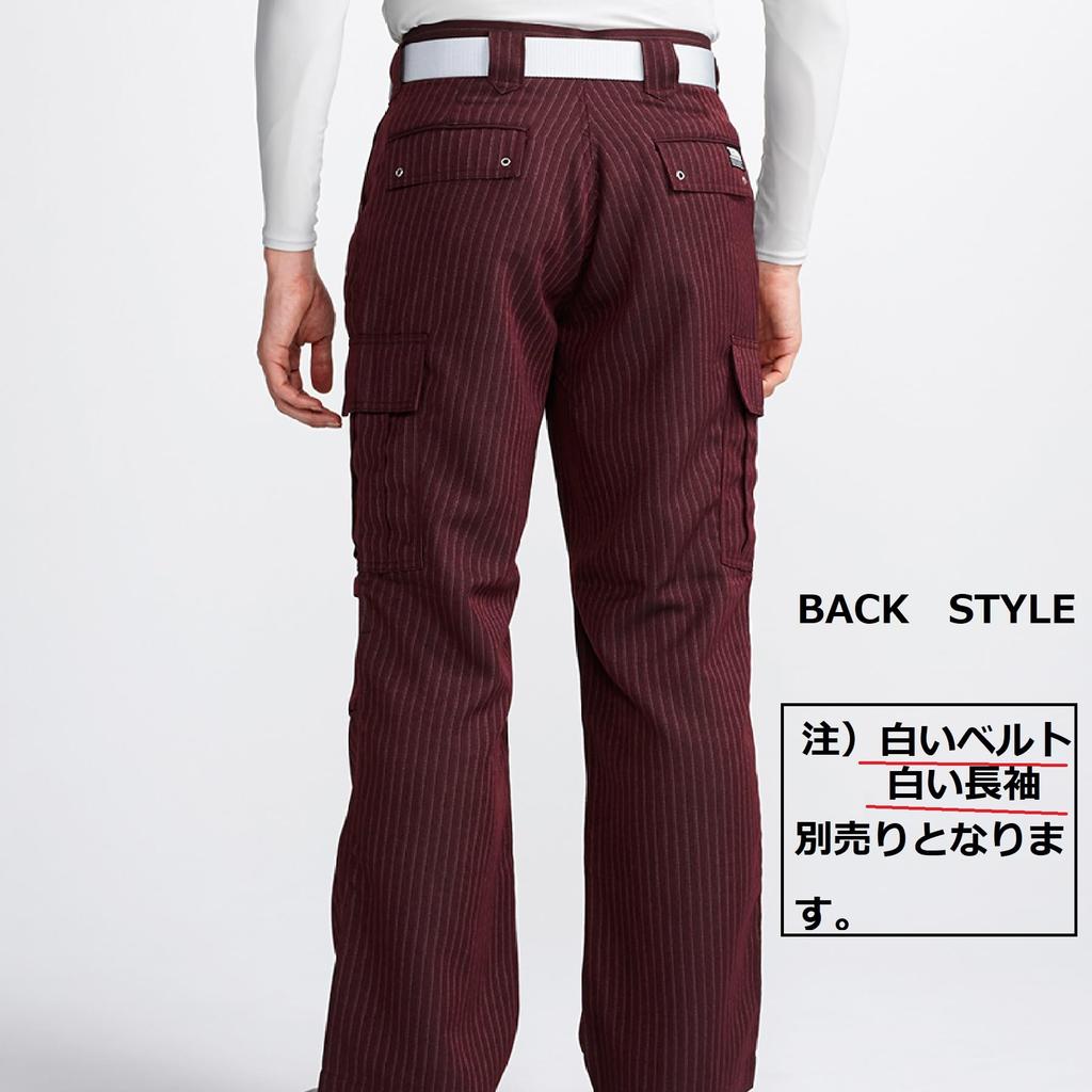Toraichi Vest Cargo Pants Workwear Work Tobi Size L x Red [Toraichi] & (4309s611219) Set, Pants, Knickerbockers, Clothing, LL, 03