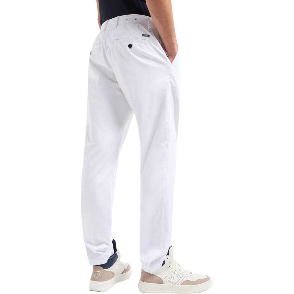 ARMANI EXCHANGEAE Casual Pants Men's White 8NZP45-ZN1RZ-1100