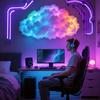 DIY 3D Thunder Cloud LED Decor Light Kit USB Powered Sound Activated Cloud Ceiling Ambient Lamp for Bedroom Game Room Decor 7