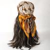Square Silk Scarf for Women, 70x70cm Bandana, Printed, For The Neck, Office,Hair, Hand, BandanaHead Covering
