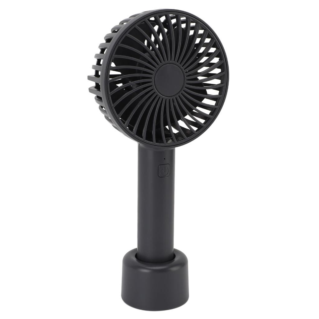 Ручной вентилятор Тихий Долговечный Работающий Перезаряжаемый 3 скорости Портативный вентилятор со шнурком Основа для