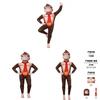 Super Mario Bros Donkey Kong Cosplay Outfit With Gorilla Head Mask For Kids And Adults Halloween Event
