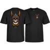 Футболка для скейтборда Powell Peralta Энди Андерсон Череп Черный