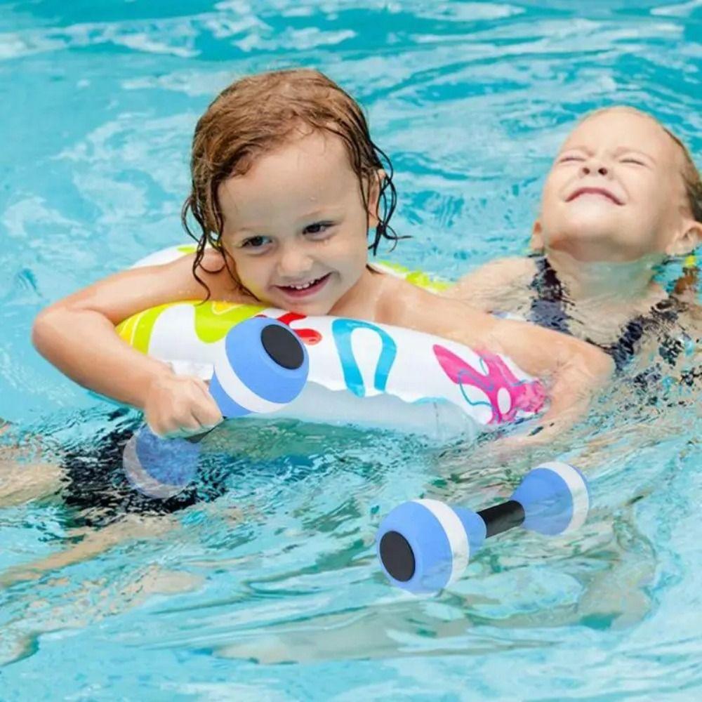 2шт гантели для рук бассейн аква гантели EVA аэробика гантели вода плавающая гантель бассейн