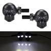 Fog Light Signal Motorcycle LED Lights Skull Shape Lights ABS Plastic Material